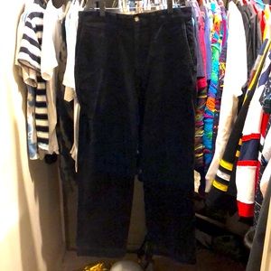 Almost-Vintage L.l. Bean black corduroys